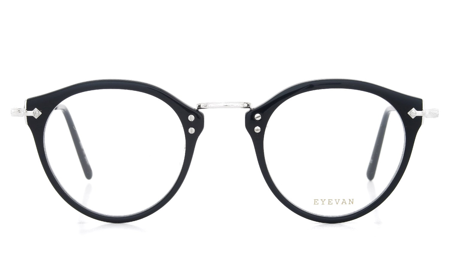 EYEVAN アイヴァン 定番メガネ E-0505 (47)通販 col.PBK/S (取扱：大宮