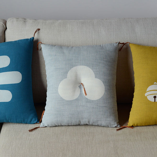 型染め本縫い小座布団「松」|【本品堂】公式オンラインストア – 本品堂