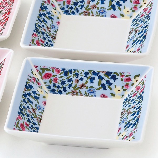 NINA RICCI「ジャンヌ・スクエアセット」 (食器,,耐熱レンジ対応,保存