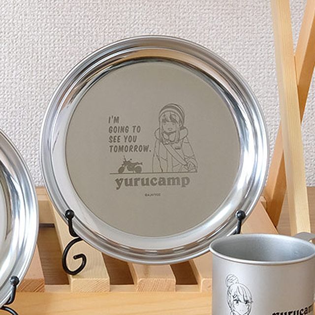 ゆるキャン△なかよしキャンプステンレスプレートお得な3種セットAKR