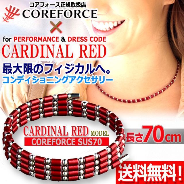 コンディショニングアクセサリー コアフォースループ[カーディナル