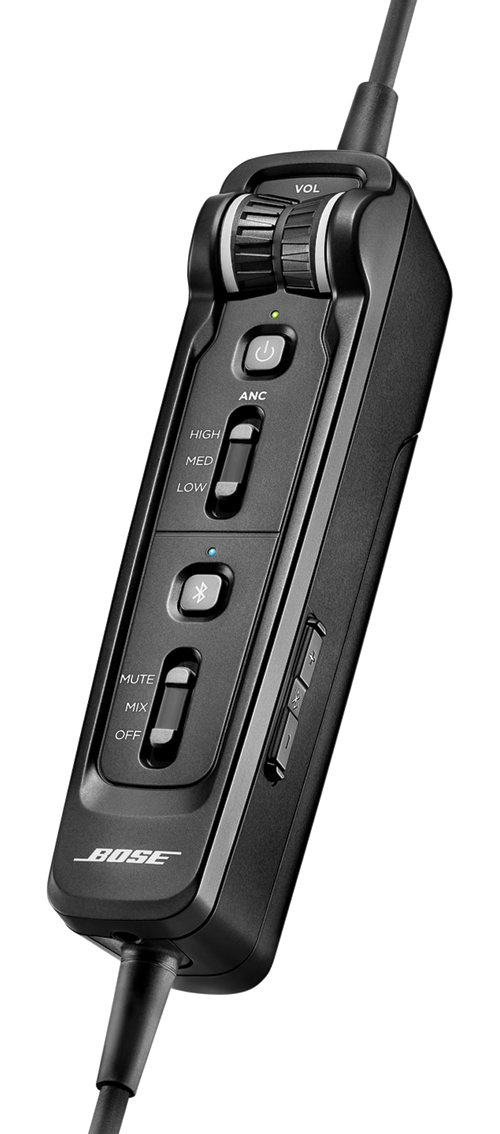 Bose A30 Headset with Dual Plug (Fixed-Wing), Bluetooth, High