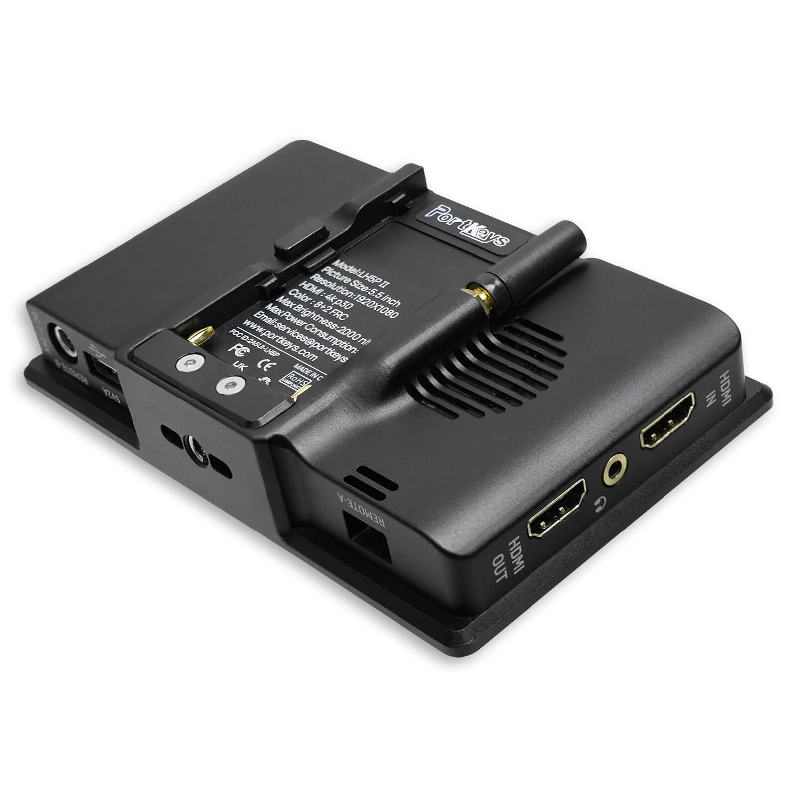 Portkeys LH5P II 5.5インチ 2000nits HDMI DSLR & ミラーレス