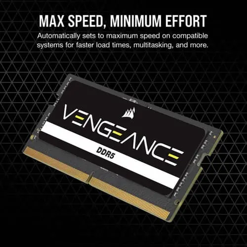 Corsair Vengeance 16GB 4800MHz CL40 DDR5 Laptop RAM