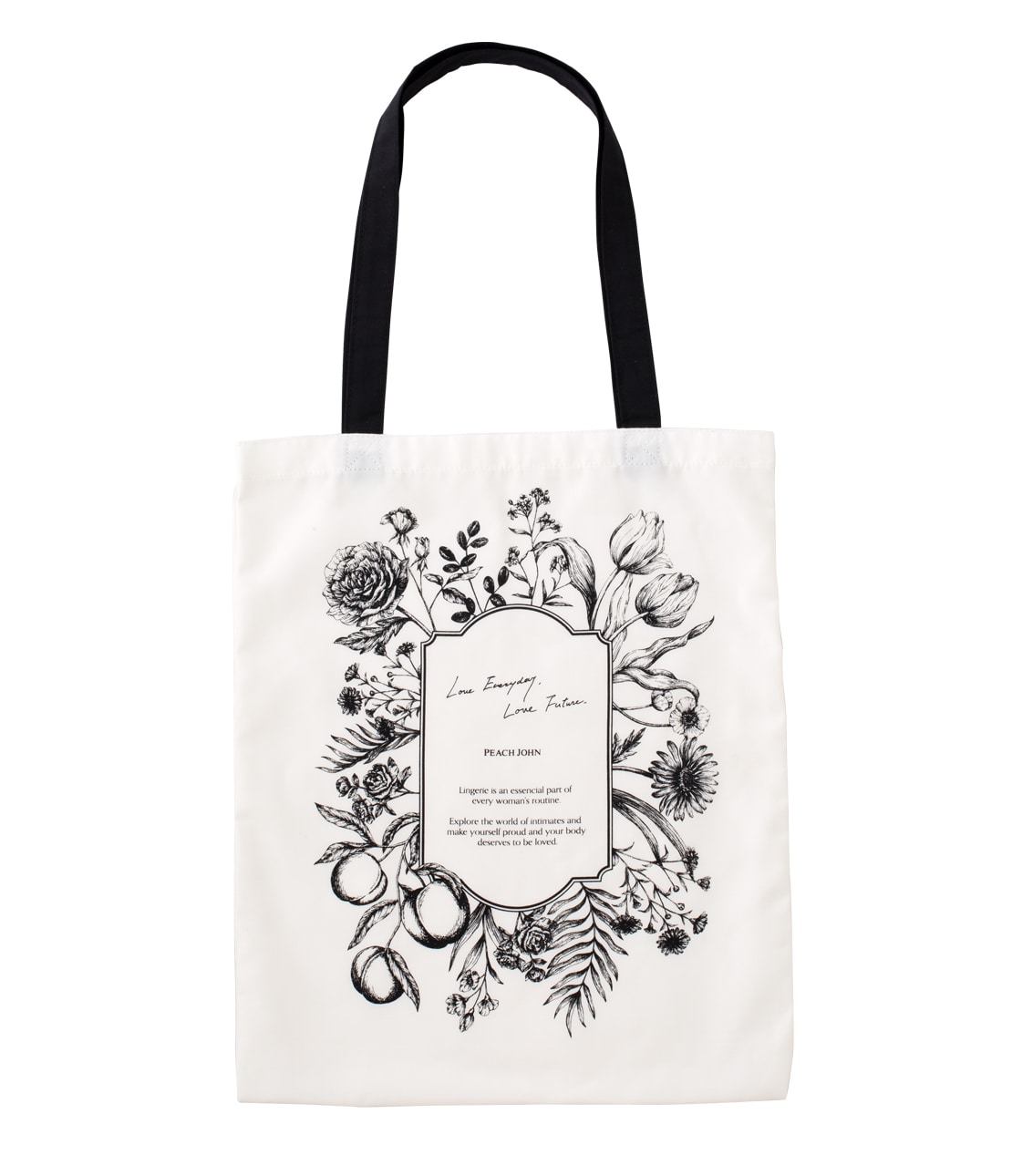 トートバッグ(ワンサイズ ホワイト): PEACH JOHN | ピーチ・ジョン公式