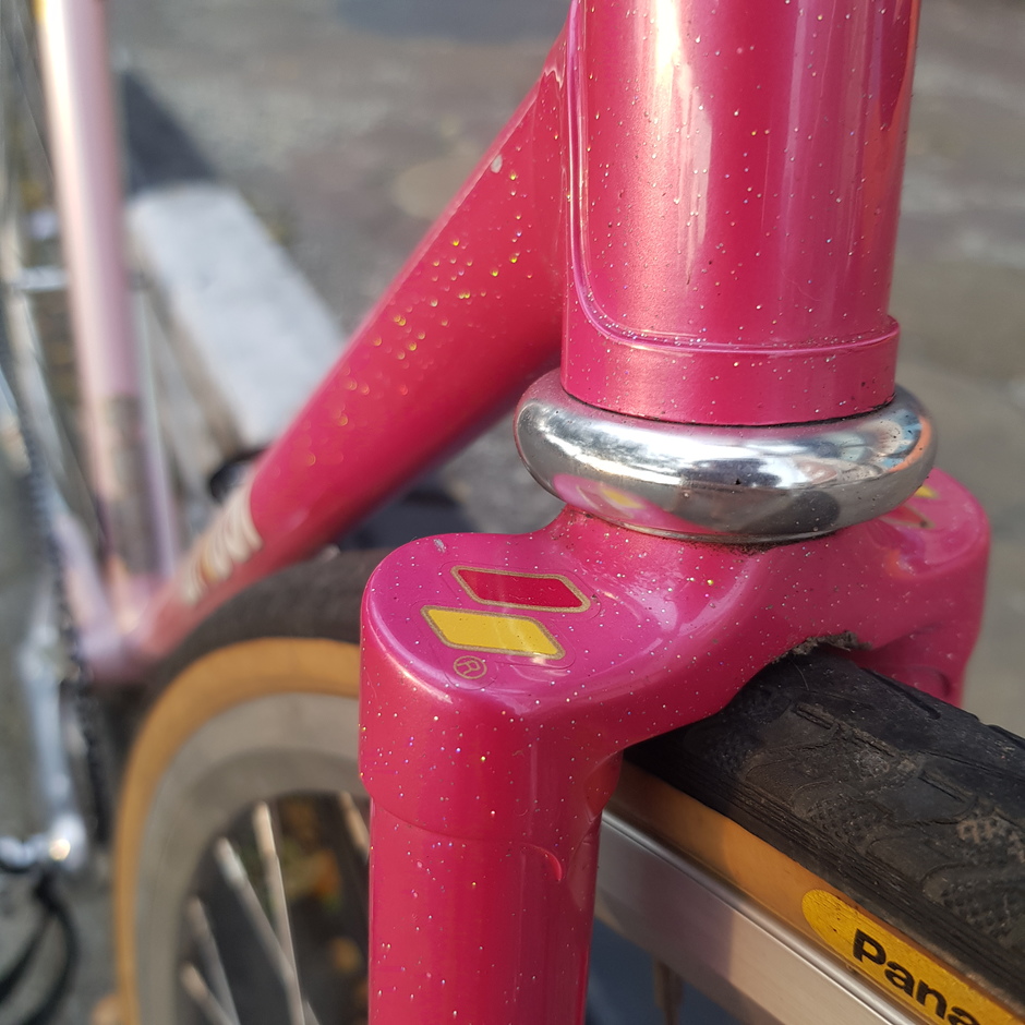 Samson NJS Sakura Pink white fade - Pedal Room