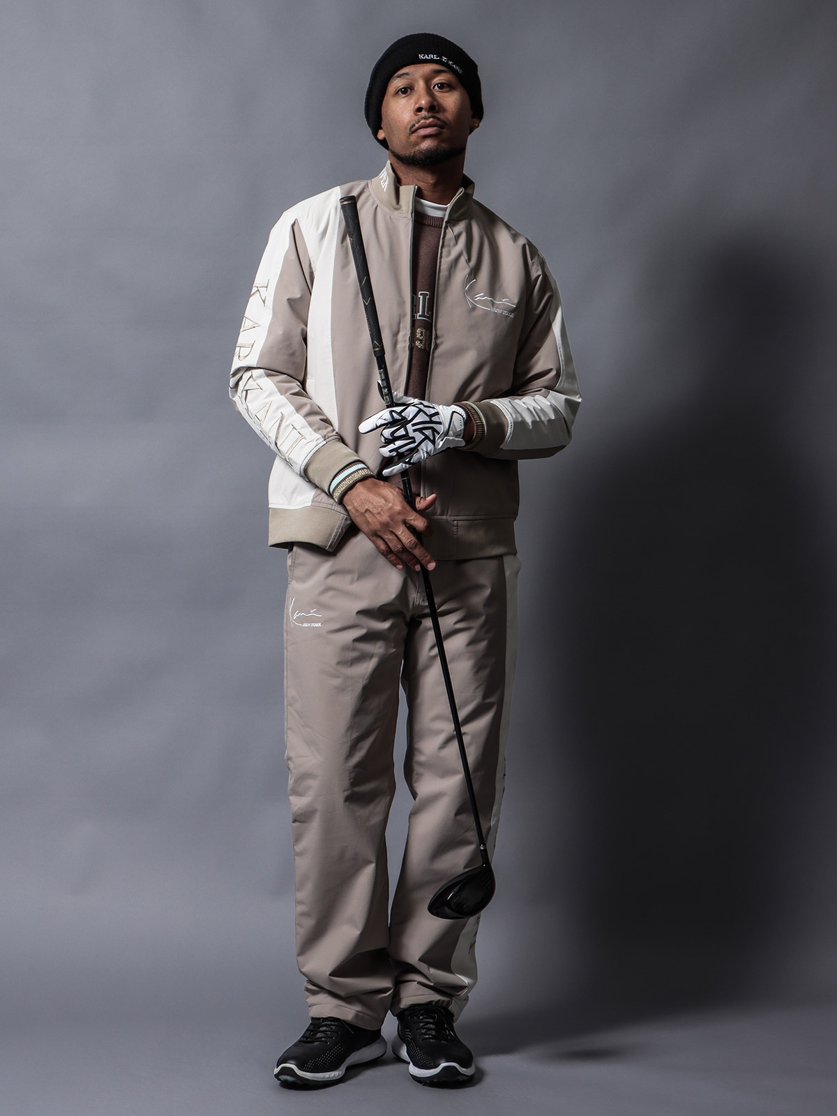 KARL KANI GOLF 冬のセットアップ 防寒とスタイルを両立する、冬ゴルフ