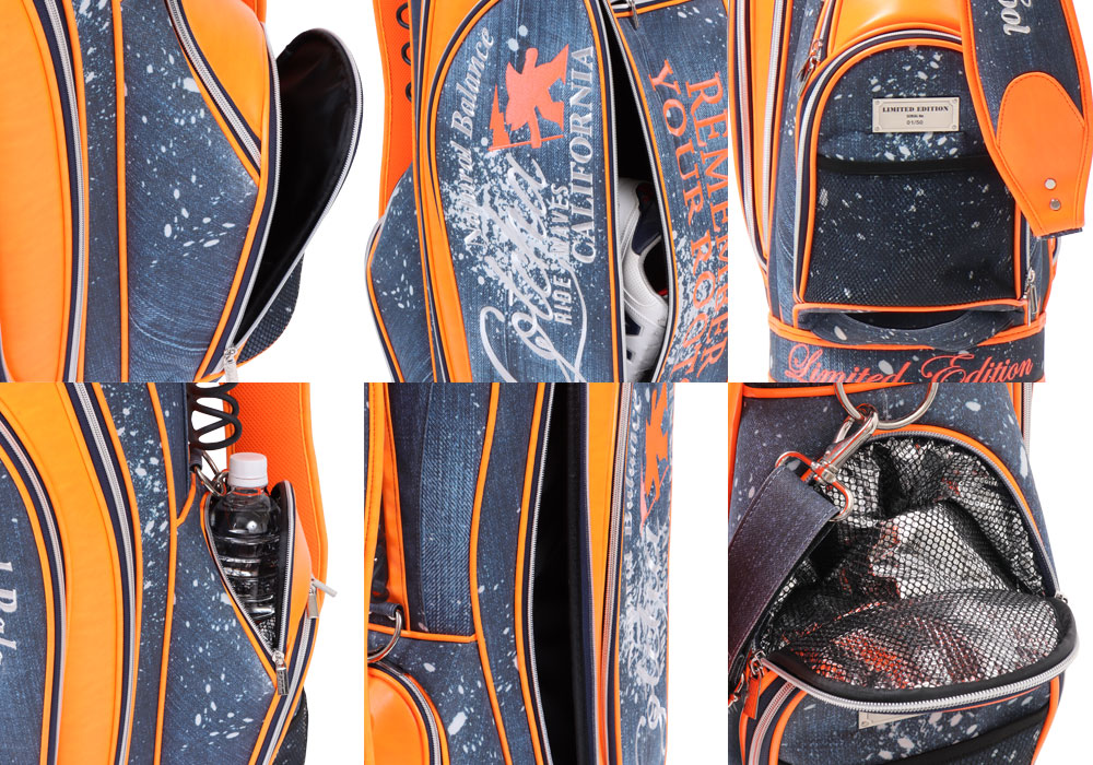 REVIVAL!!ONLY30!! デニムネオンキャディバッグ | PEET ONLINE STORE