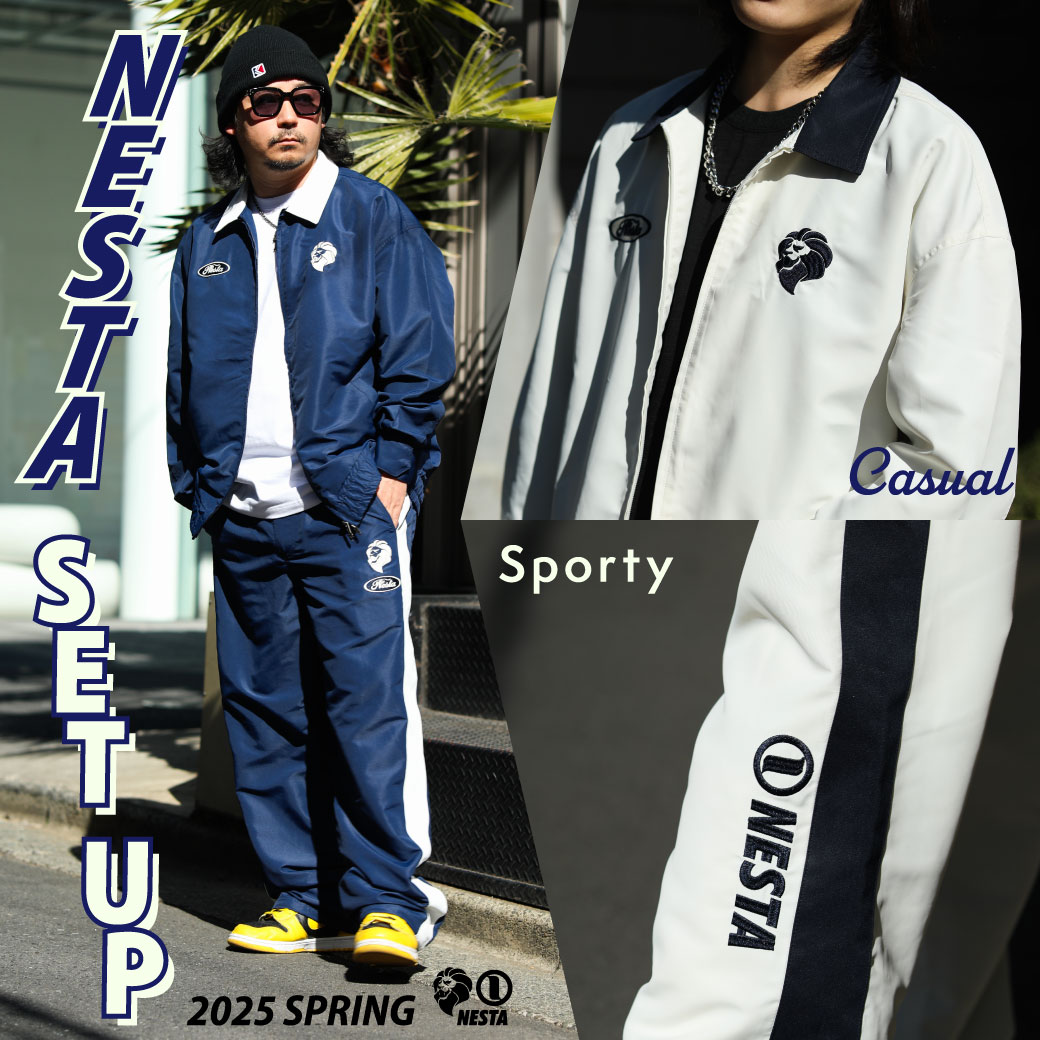 NESTA BRAND SET UP -2025 Spring Casual & Sporty- – PEET ONLINE STORE