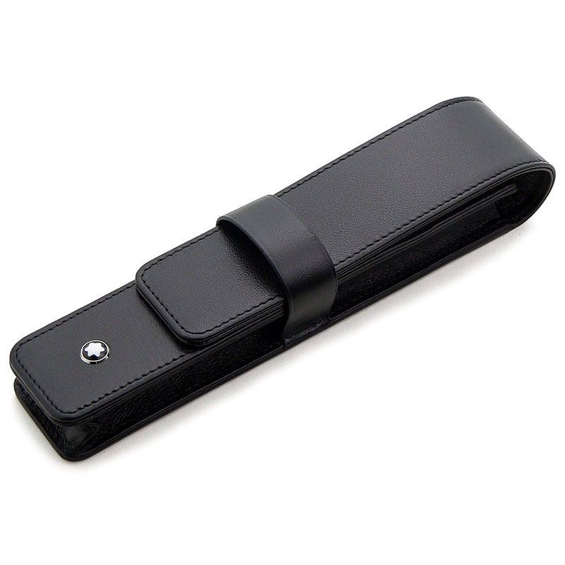 MONTBLANC モンブラン ペンケース 30303 3本差 ブラック U0014313