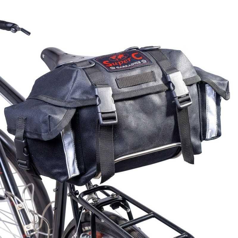 Carradice Audax LW Super C Saddle Bag [Black] | Perennial Cycle