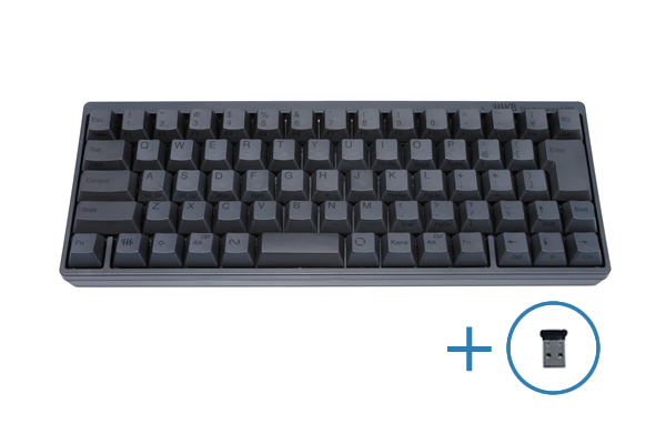 HHKB Professional BT 日本語配列／墨 Bluetooth-USBアダプタ セット