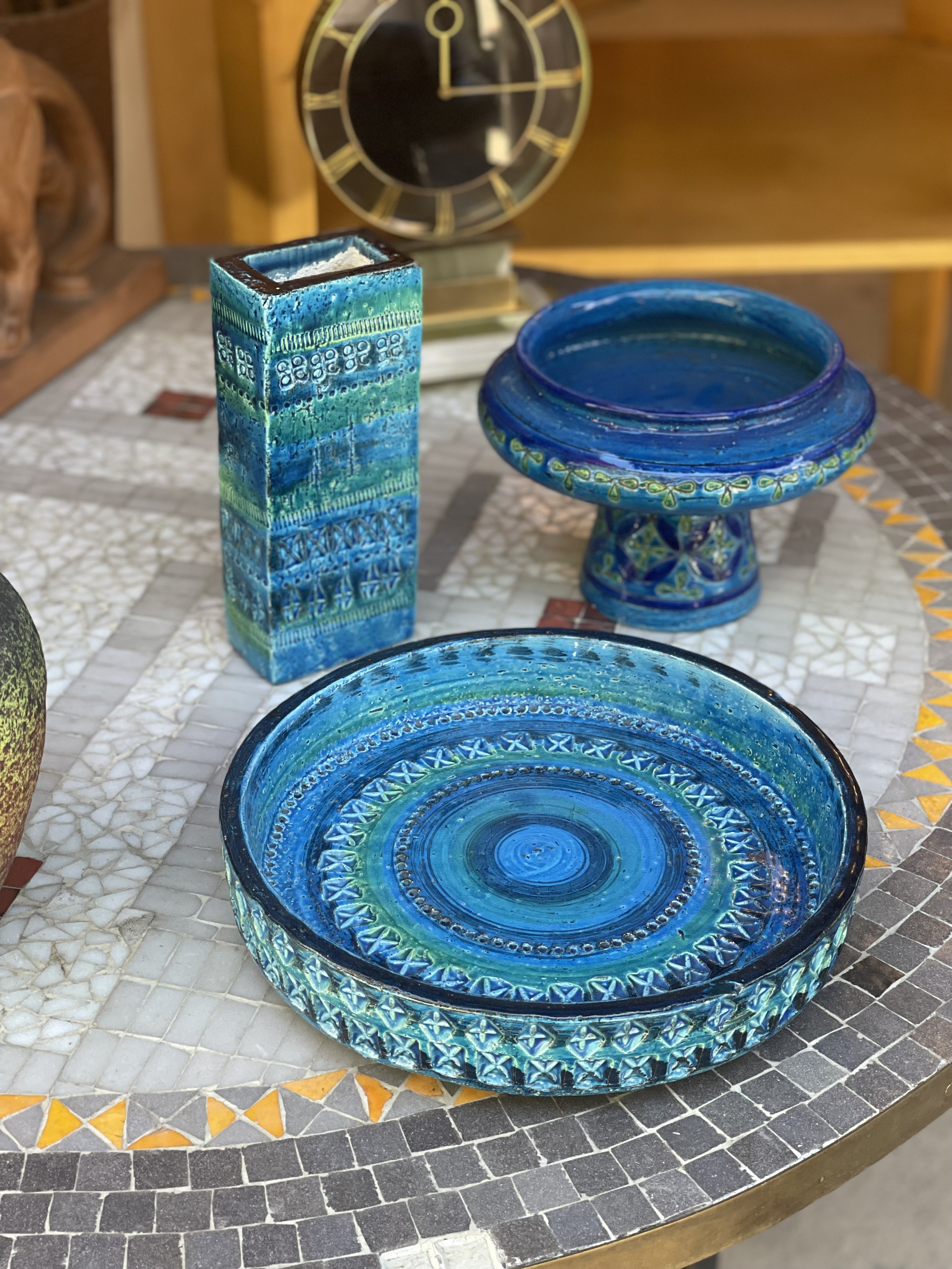 Ceramics by Aldo Londi, Bitossi factory, 1960 | Paul Bert Serpette