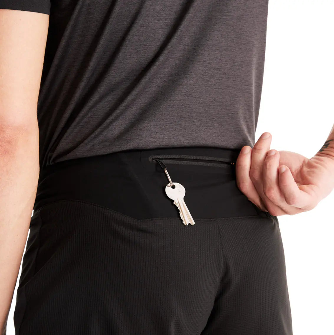 Mens On Running OAC Lightweight Shorts - Black