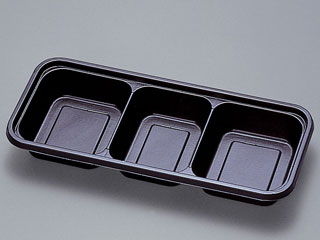 弁当容器 耐寒耐熱容器TR-52H 黒 福助工業 | テイクアウト容器の通販