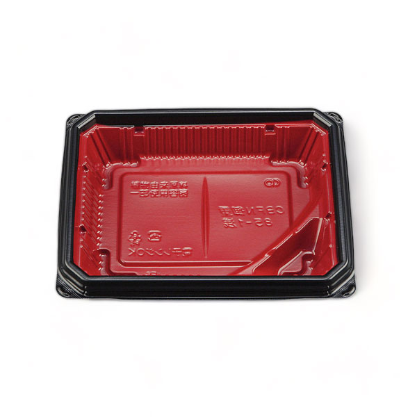 どんぶり容器 CBFN御重93-1浅 本漆RB 本体 シーピー化成