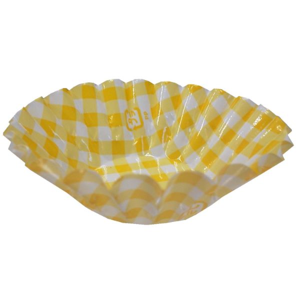 おかずカップ レンジケース6F φ40×25mm 雲竜柄白 500枚入 島田昌