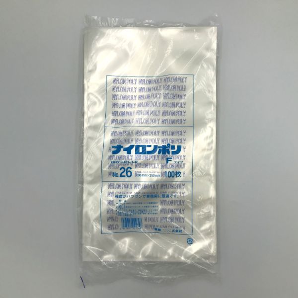 真空袋 ナイロンポリ Fタイプ No.26 (20-35) 福助工業 | テイクアウト