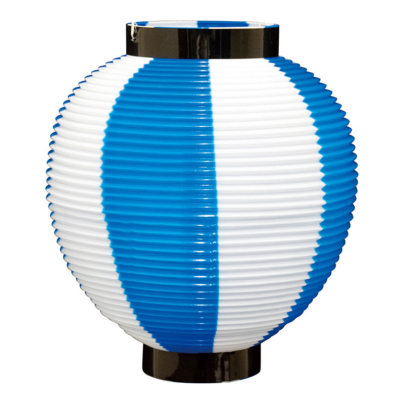 N_ポリ提灯 46430 七寸丸 青白 P・O・Pプロダクツ | テイクアウト容器