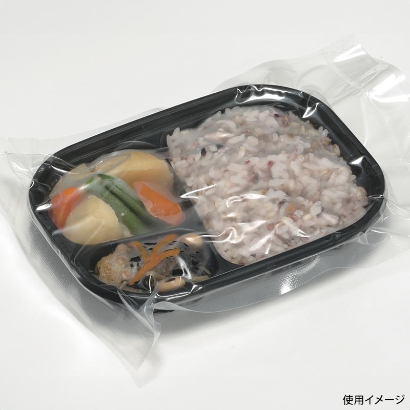 弁当容器 耐寒耐熱容器TR-52H 黒 福助工業 | テイクアウト容器の通販