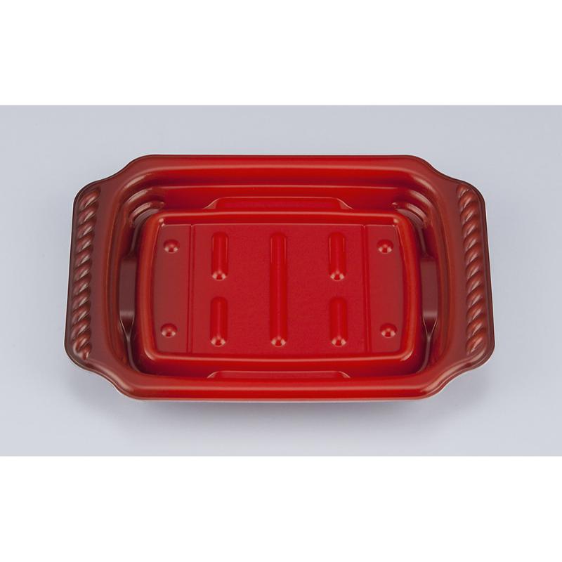 軽食容器 TNプレト20-17 セルモ赤本体 シーピー化成 | テイクアウト