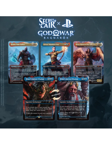 MTG - Secret Lair Playstation x Horizon: God of War: Norse (English)