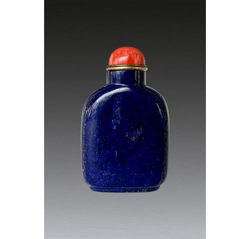 清天然青金石鼻烟壶1644-1912