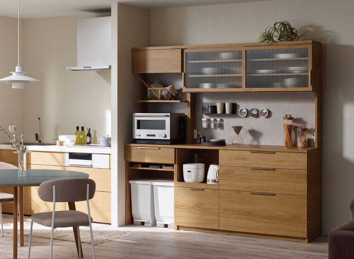 商品情報 食器棚 NW | 家具・インテリアの【パモウナ】