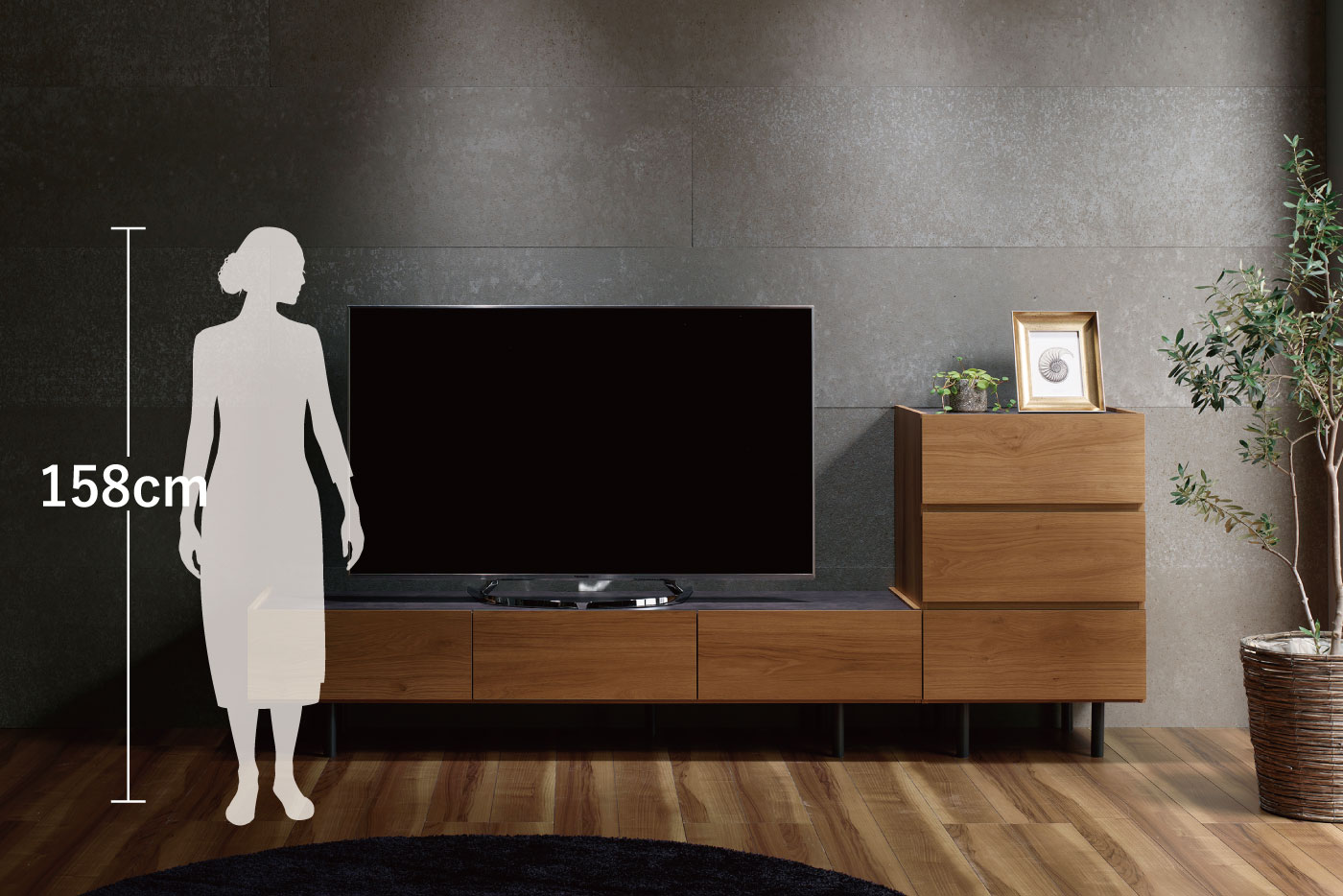 テレビボード・テレビ台 WV シリーズ | 家具・インテリアの【パモウナ