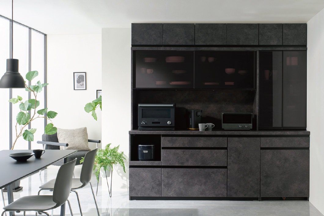 食器棚 EC/EM シリーズ商品情報 | 家具・インテリアの【パモウナ