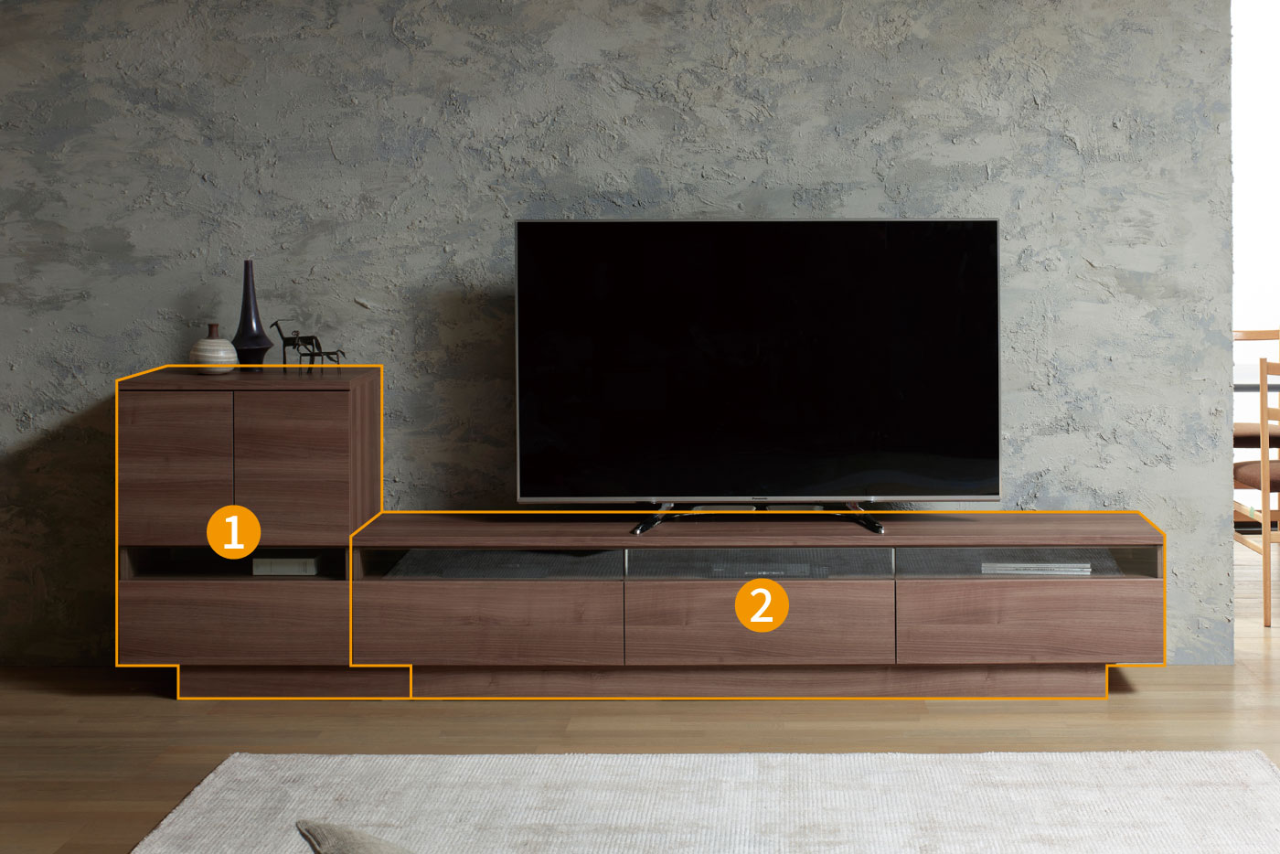 テレビボード・テレビ台 RD シリーズ | 家具・インテリアの【パモウナ