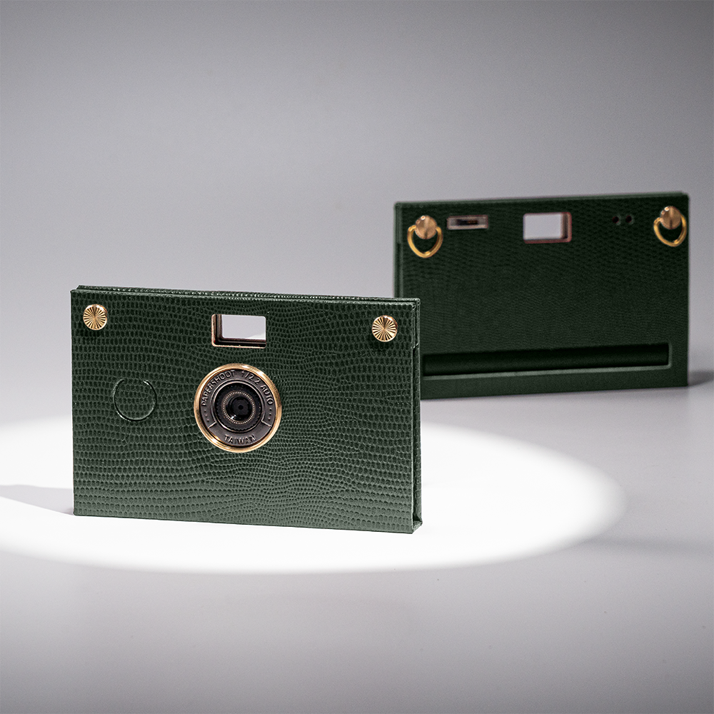 Paper Shoot Camera – Leather Texture 20MP Film-Style Digital