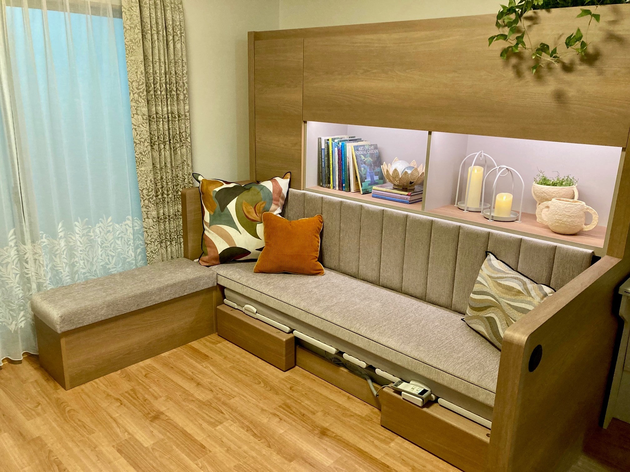 未来の介護ルームを提案～介護用ベッドを活かした快適な環境づくり