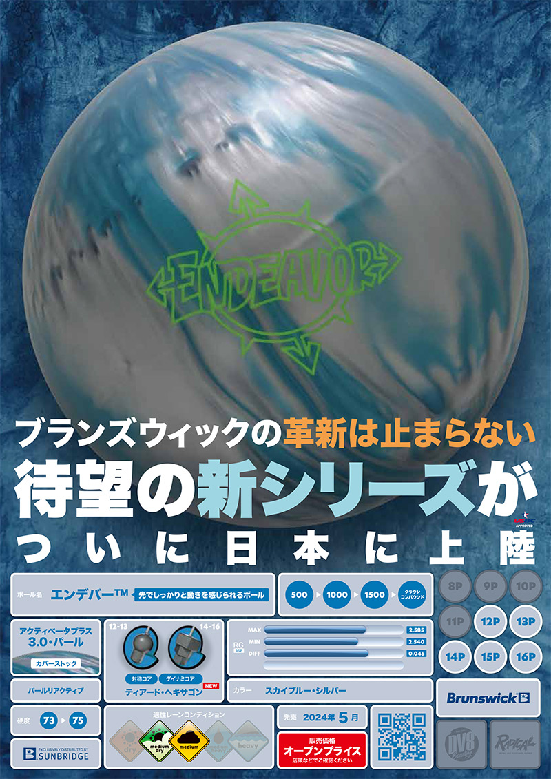 ブランズウィック エンデバー (PARKLANES PRO SHOP)