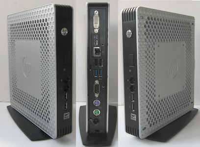 HP t610 thin client specifications and hardware description