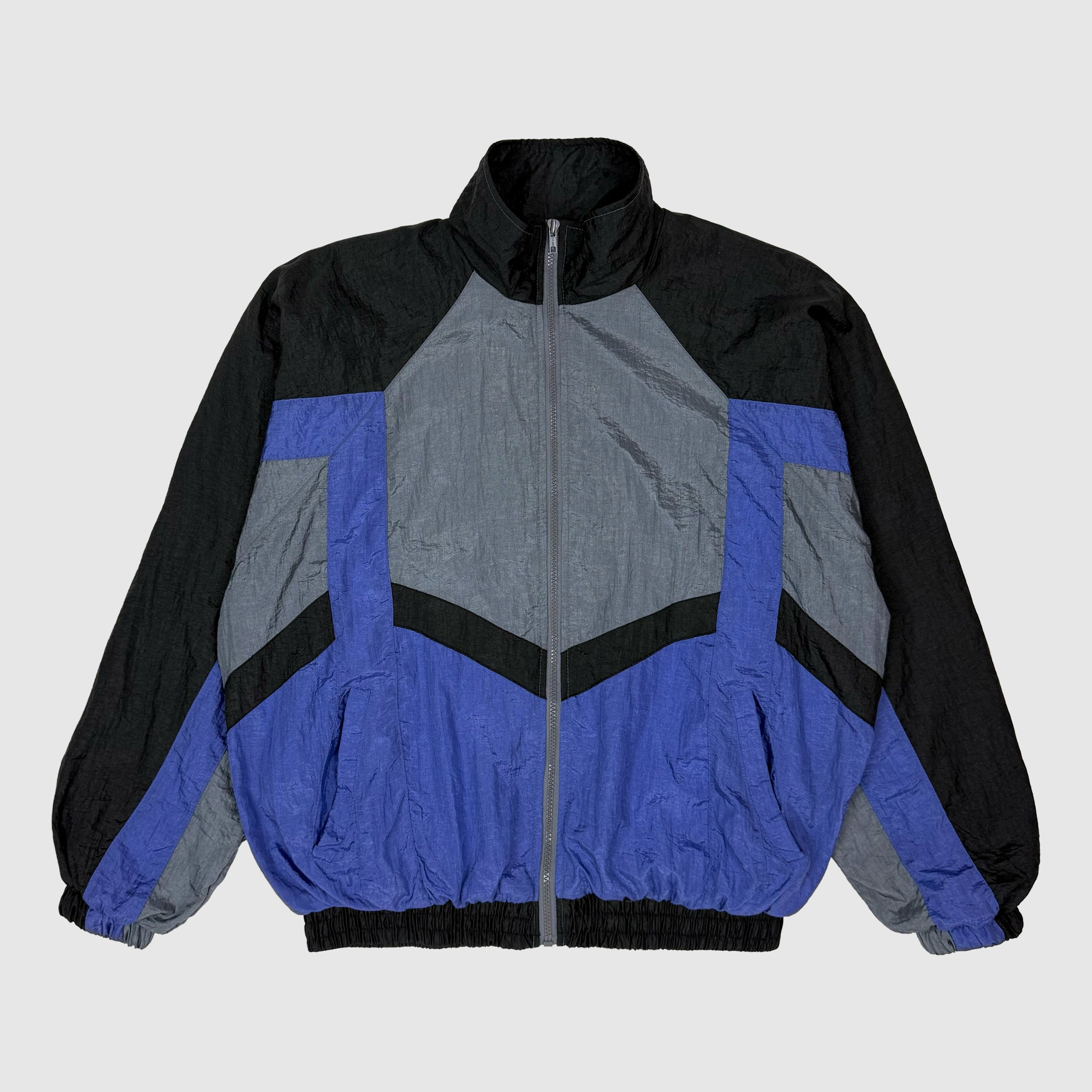 Vintage 1990's Sport Color-block Talon Zip Windbreaker | Paris Saint
