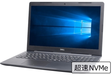 DELL 【即納パソコン】INSPIRON 3593 Black ※テンキー付 【中古