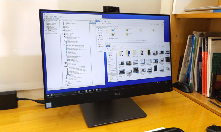 DELL Inspiron 24（5477）レビュー 【CoffeeLake】狭額23.8インチIPS