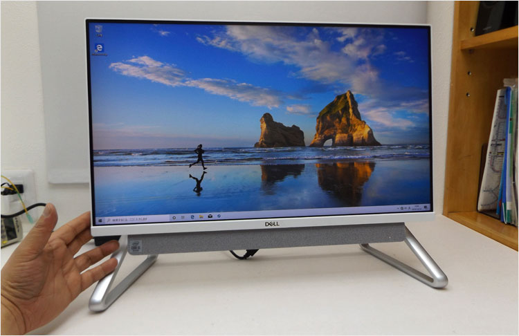 レビュー！DELL Inspiron 24 5000 フレームレス デスクトップ（5490）