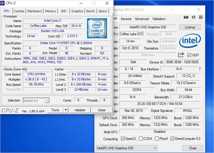 Core i7-9700T搭載！DELL OptiPlex 7070マイクロをレビュー