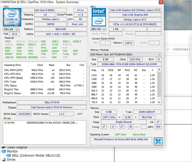 OptiPlex 7070 ウルトラ ＆ P2419HCモニタのセットでレビュー
