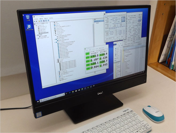 DELL OptiPlex 5270 オールインワン レビュー 狭額21.5インチ一体型