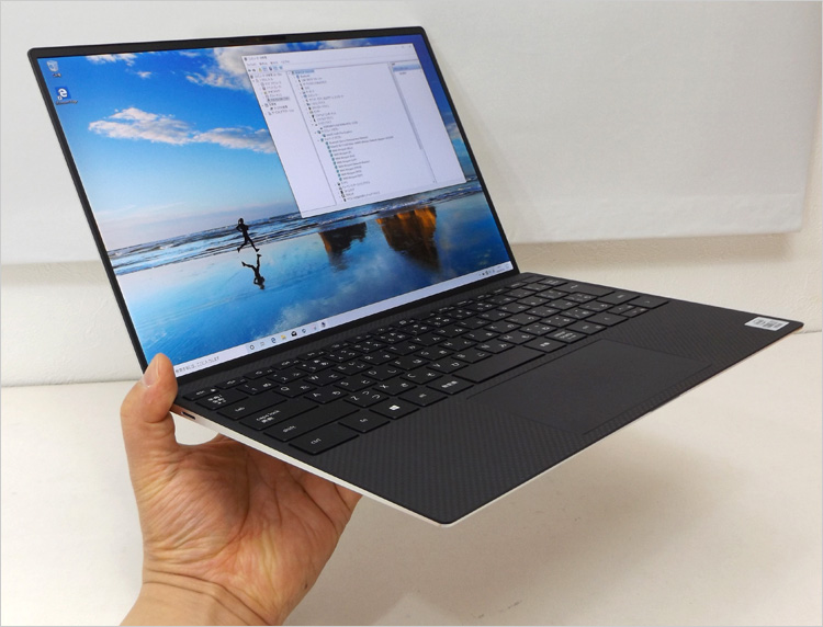 DELL XPS 13-9300 レビュー！Ice Lake設計、Core i7-1065G7搭載