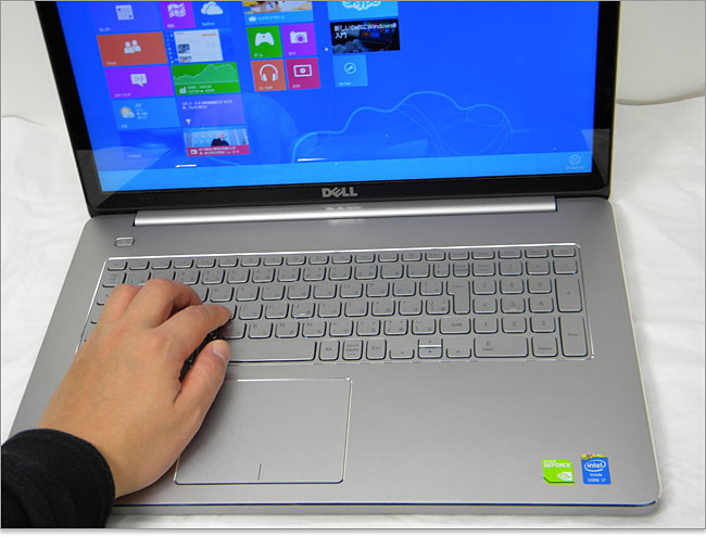 DELL Inspiron 17 7000シリーズのキーボードをレビュー/パソ兄さん