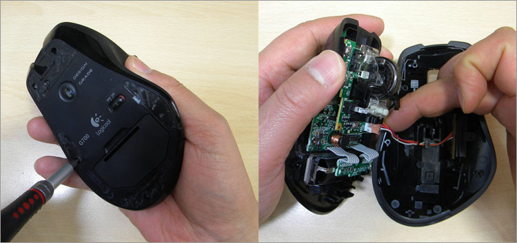 スイッチ交換修理！ロジクールマウスG700のチャタリング対策