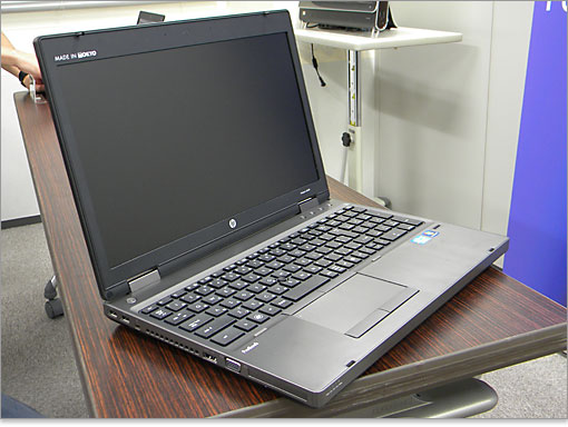 日本HPのProBook 6560b。写真いっぱいレビュー