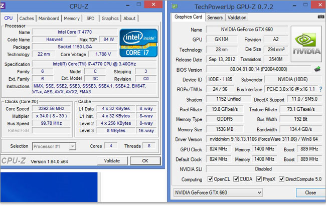 XPS 8700のパフォーマンス 【Core i7-4770とGeForce GTX 660】