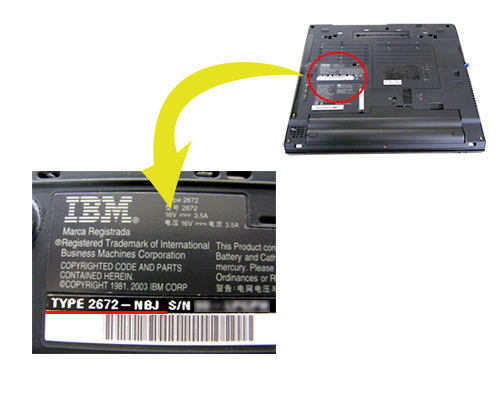 lenovo（IBM）ノートパソコンの型番調べ方 | パソコン買取.com