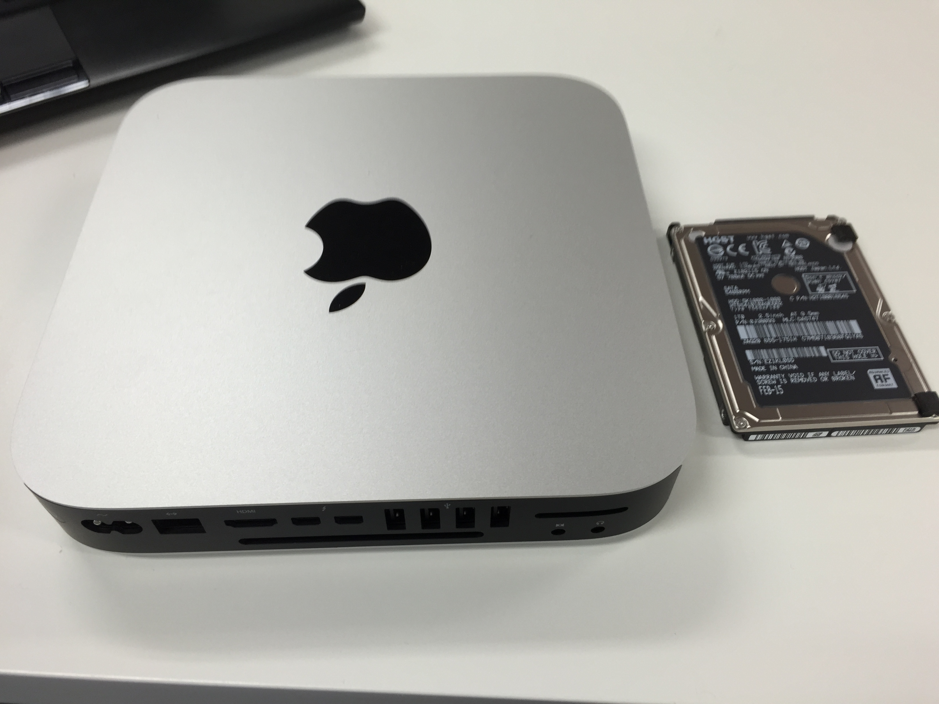 Mac mini (Late 2014) HDDからSSDへ換装(新宿区) | 【PC Fixs