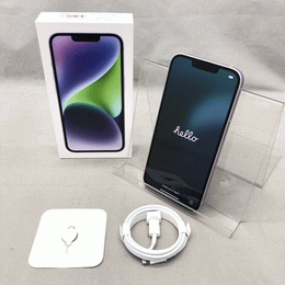 APPLE 〔中古〕iPhone14 256GB パープル MPW93J／A SIMフリー（中古1
